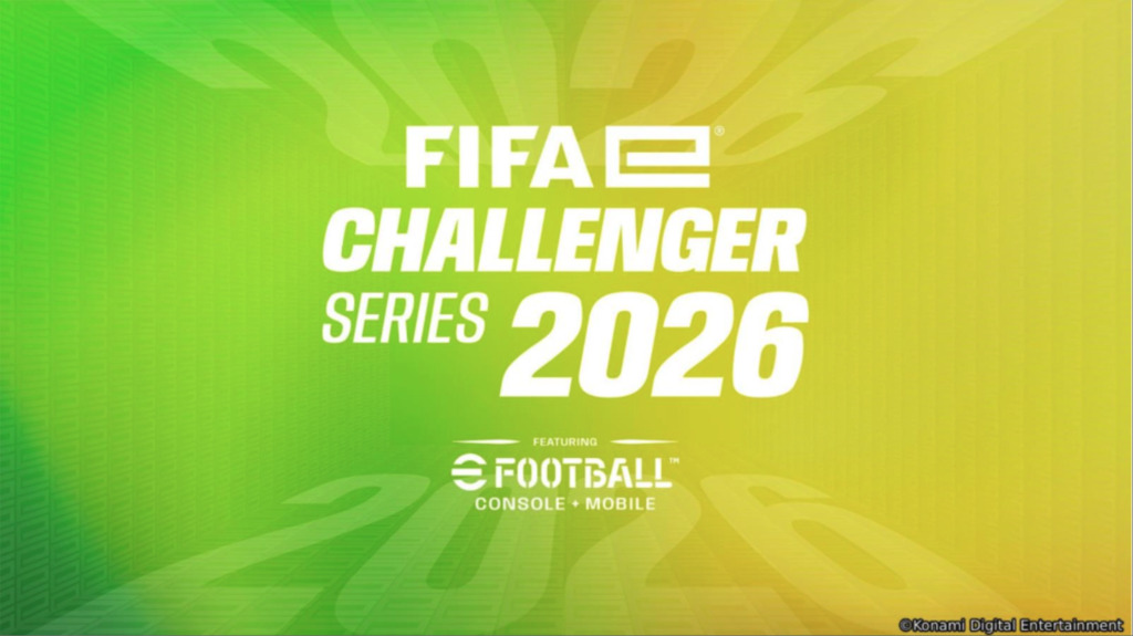 eFootball™ anuncia a Challenger Series rumo à FIFAe World Cup 2026 com a participação de eFootball