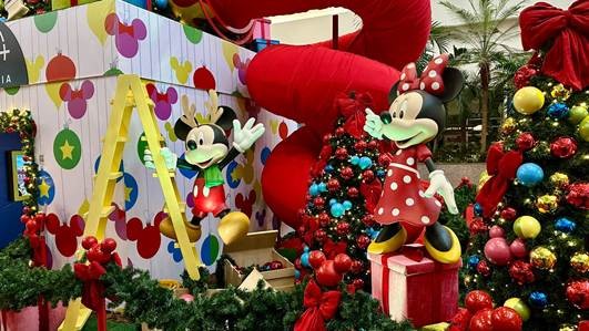DISNEY LEVA A MAGIA DO NATAL PARA SHOPPINGS EM TODO O BRASIL EM 2025