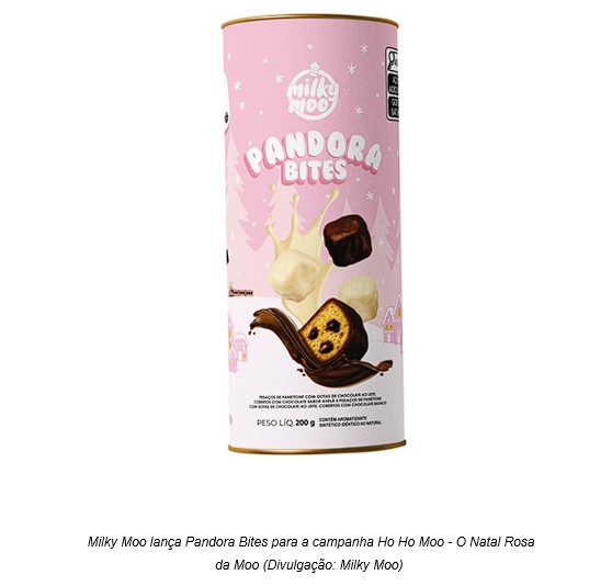 Milky Moo apresenta Pandora Bites como destaque do Natal Rosa da Moo e projeta experiência de lifestyle