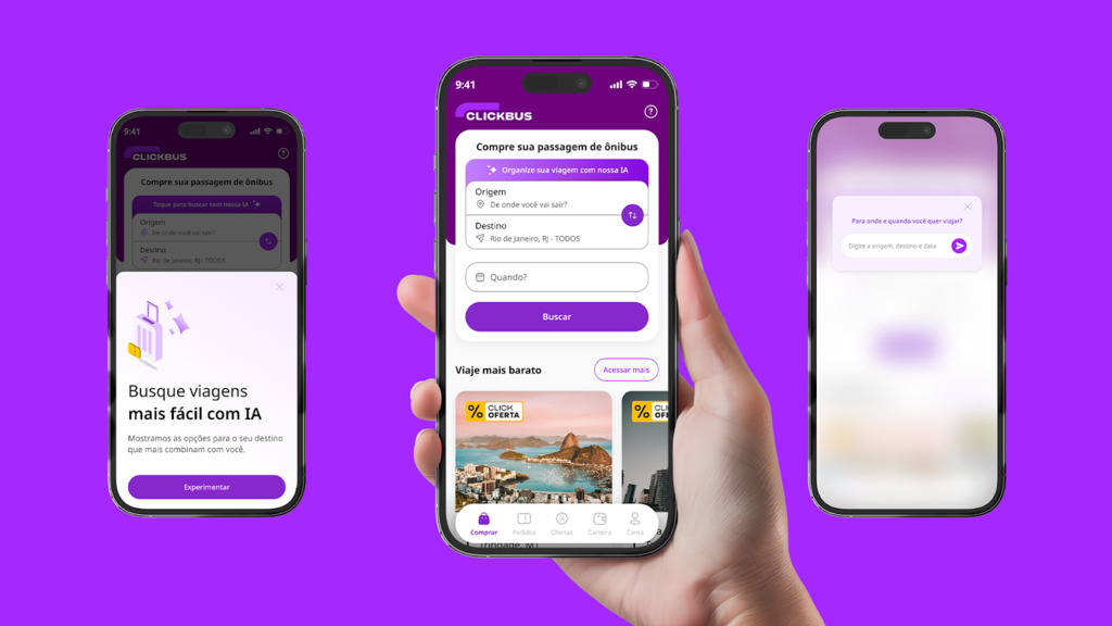 ClickBus entra no Top 5 dos apps de viagem que mais cresceram no Brasil, aponta ranking da Similarweb