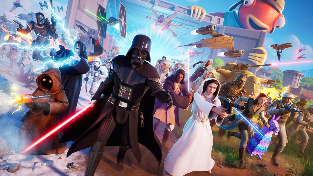Uma Galáxia de Novos Jogos de Star Wars Está Chegando ao Fortnite - Mais do que Nunca
