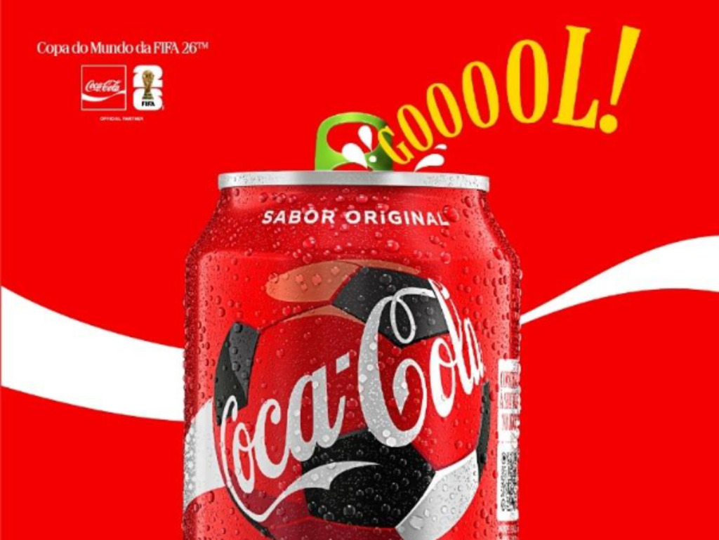 Coca-Cola Brasil anuncia promoção para nova campanha da Copa do Mundo da FIFA 26™