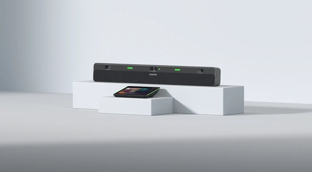 A Shure redefine o conceito de bar multifuncional: o IntelliMix™ Bar Pro potencializa a colaboração moderna em ambientes de trabalho com inteligência artificial.