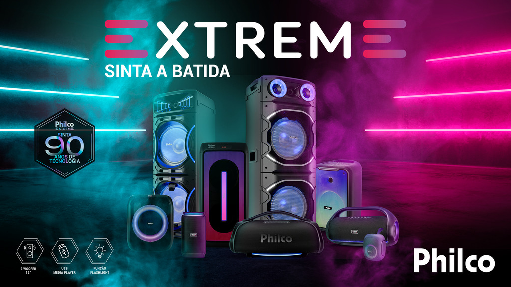 Caixa de som, boombox ou speaker? Philco explica as diferenças e ajuda consumidor a escolher o som ideal