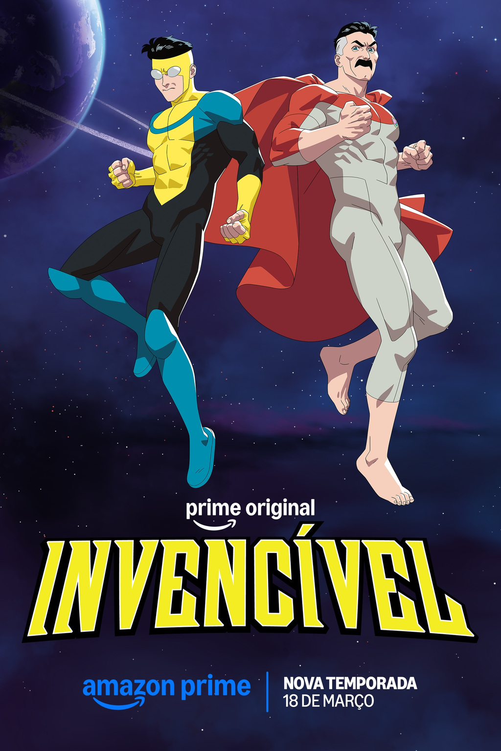 Prime Video Divulga Trailer e Cartaz da Quarta Temporada de Invencível