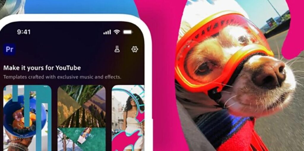 Adobe e YouTube lançam espaço dedicado para criação de conteúdo no Premiere para iPhone