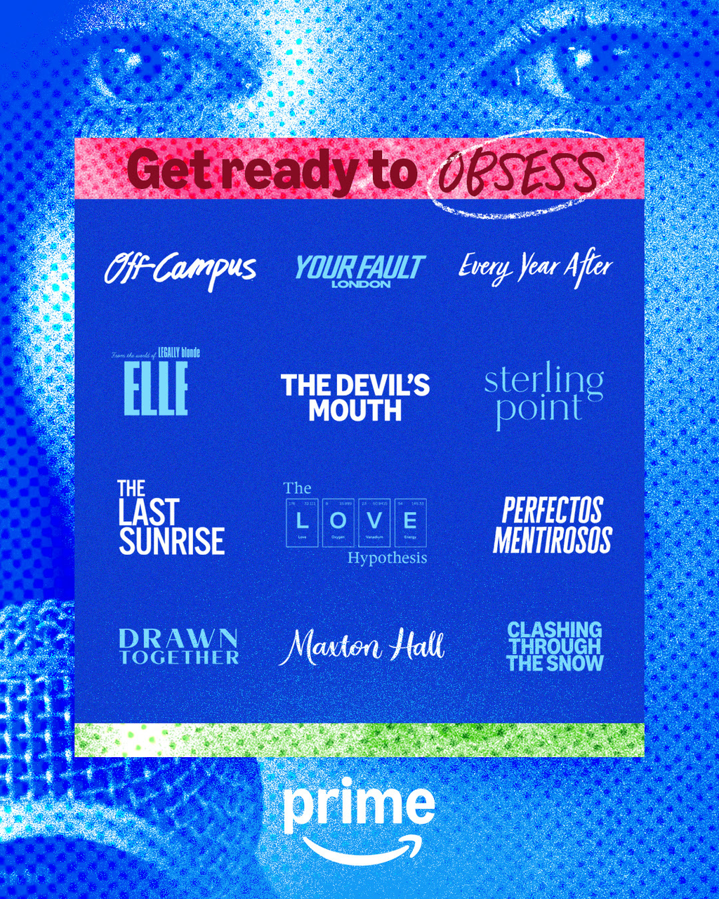 Prime Video Lança a Campanha Seu Próximo Vício, Iniciativa em Celebração às Narrativas Jovem Adultas e à Cultura de Fandoms