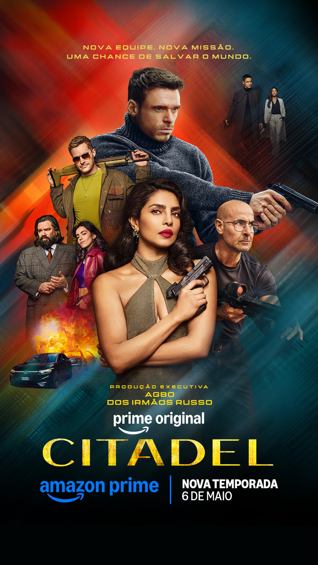 Os episódios chegam exclusivamente ao streaming em 6 de maio