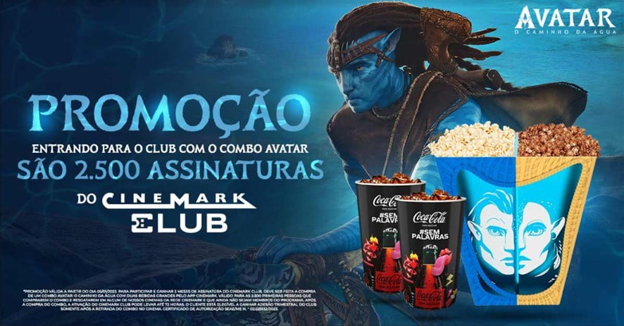 Cinemark presenteia clientes com três meses de Cinemark Club Cinemark presenteia clientes com três meses de Cinemark Club