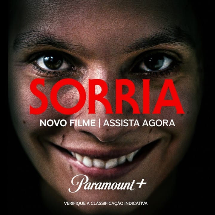<strong>‘SORRIA’, FILME DE TERROR DE SUCESSO, CHEGA AO PARAMOUNT+</strong> <strong>‘SORRIA’, FILME DE TERROR DE SUCESSO, CHEGA AO PARAMOUNT+</strong>