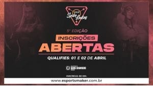 Spike Ladies V contará com Qualifies nos dias 1 e 2, Playoffs de 6 a 9 de abril e nova patrocinadora turbina a edição com prêmios Spike Ladies V contará com Qualifies nos dias 1 e 2, Playoffs de 6 a 9 de abril e nova patrocinadora turbina a edição com prêmios