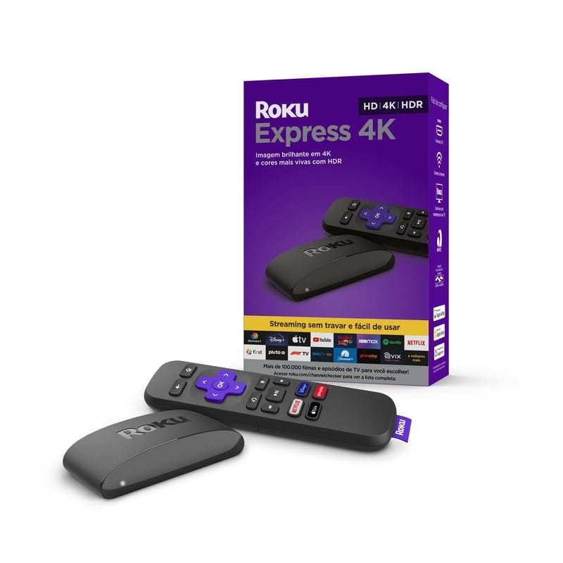 Roku traz streaming acessível em 4K para o Brasil Roku traz streaming acessível em 4K para o Brasil
