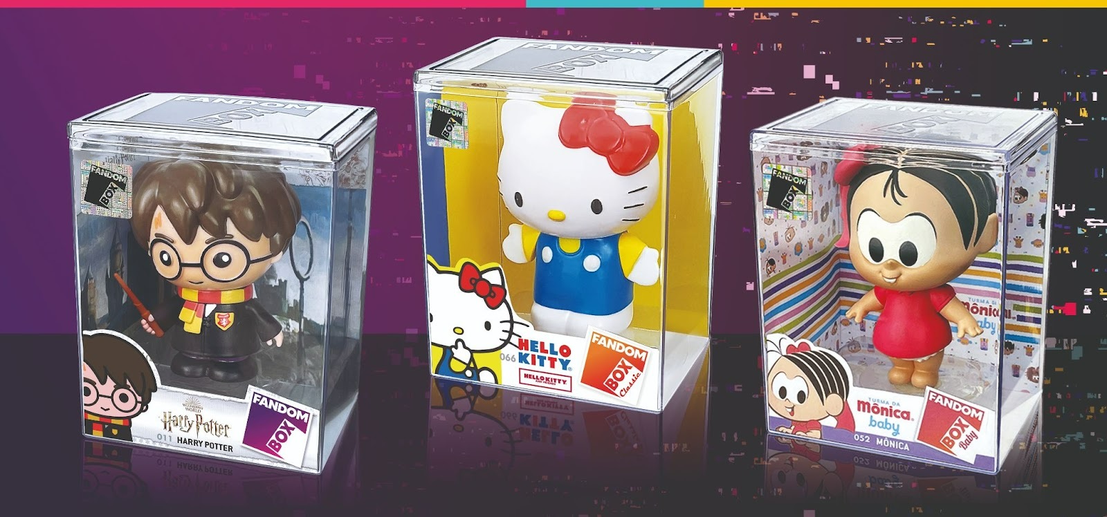 Dia da Toalha: Fandom Box, colecionáveis 100% produzidos no Brasil, chegam às lojas e marca anuncia novos personagens Dia da Toalha: Fandom Box, colecionáveis 100% produzidos no Brasil, chegam às lojas e marca anuncia novos personagens