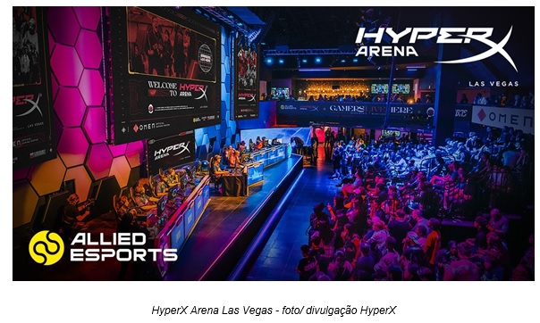 HyperX e Allied Esports renovam acordo de naming rights da HyperX Arena Las Vegas HyperX e Allied Esports renovam acordo de naming rights da HyperX Arena Las Vegas