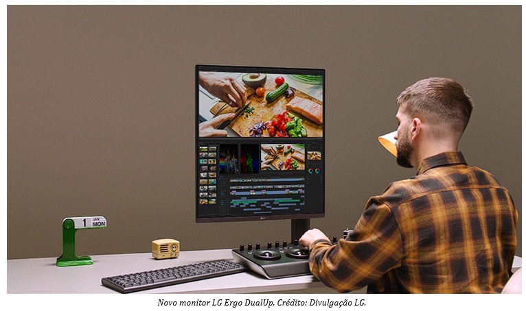 LG lança monitor ergonômico inédito no Brasil e dois novos PCs da linha All In One LG lança monitor ergonômico inédito no Brasil e dois novos PCs da linha All In One