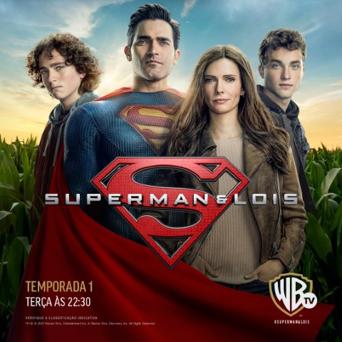 ‘Superman & Lois’ chega em junho na Warner Channel ‘Superman & Lois’ chega em junho na Warner Channel