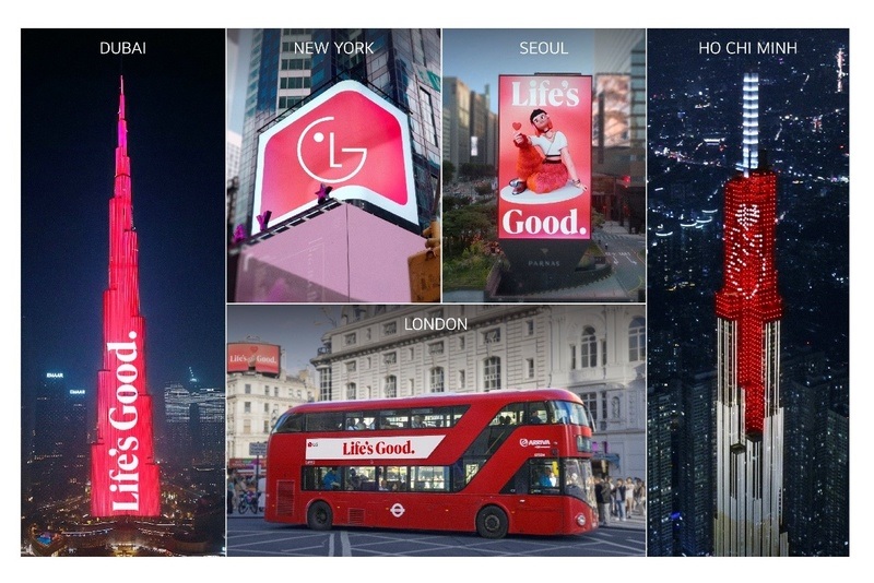 LG lança campanha ‘Life’s Good’ espalhando uma mensagem de otimismo a cliente em todo o mundo LG lança campanha ‘Life’s Good’ espalhando uma mensagem de otimismo a cliente em todo o mundo