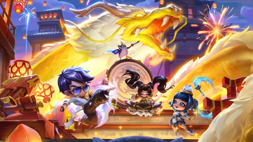 TEAMFIGHT TACTICS comemora o Ano do Dragão com novos itens cosméticos festivos e o retorno por tempo limitado de um conjunto adorado pelos fãs TEAMFIGHT TACTICS comemora o Ano do Dragão com novos itens cosméticos festivos e o retorno por tempo limitado de um conjunto adorado pelos fãs