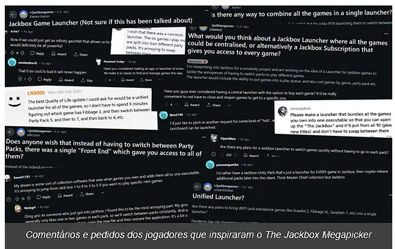 Jackbox Games anuncia The Jackbox Megapicker, uma nova ferramenta no Steam para ajudar na sua diversão Jackbox Games anuncia The Jackbox Megapicker, uma nova ferramenta no Steam para ajudar na sua diversão