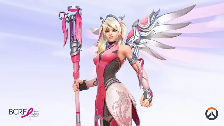 O Overwatch 2 relança Campanha Mercy Rosa com visual icônico da heroína O Overwatch 2 relança Campanha Mercy Rosa com visual icônico da heroína