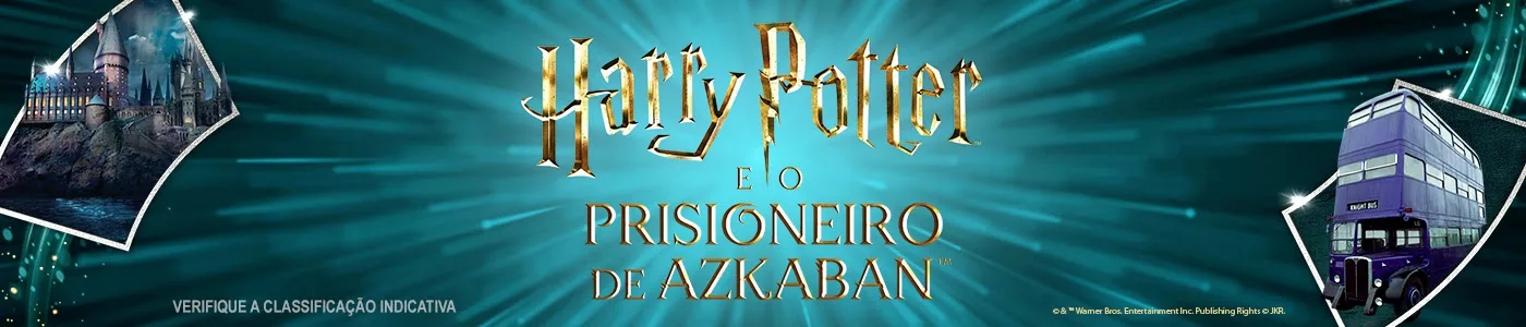 Cinemark reexibe 'Harry Potter e o Prisioneiro de Azkaban' pelo valor promocional de R$ 15 Cinemark reexibe 'Harry Potter e o Prisioneiro de Azkaban' pelo valor promocional de R$ 15