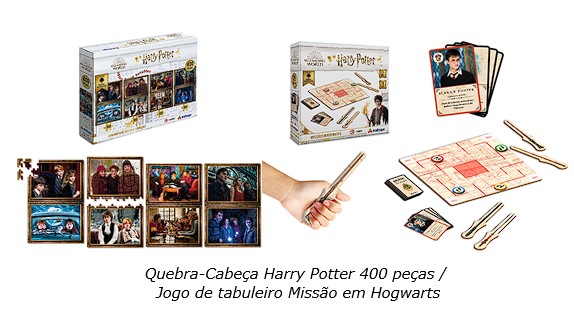 Xalingo Brinquedos anuncia novos produtos de Harry Potter Xalingo Brinquedos anuncia novos produtos de Harry Potter