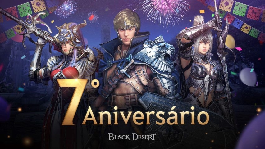 Black Desert Online celebra 7º aniversário na América Latina Black Desert Online celebra 7º aniversário na América Latina