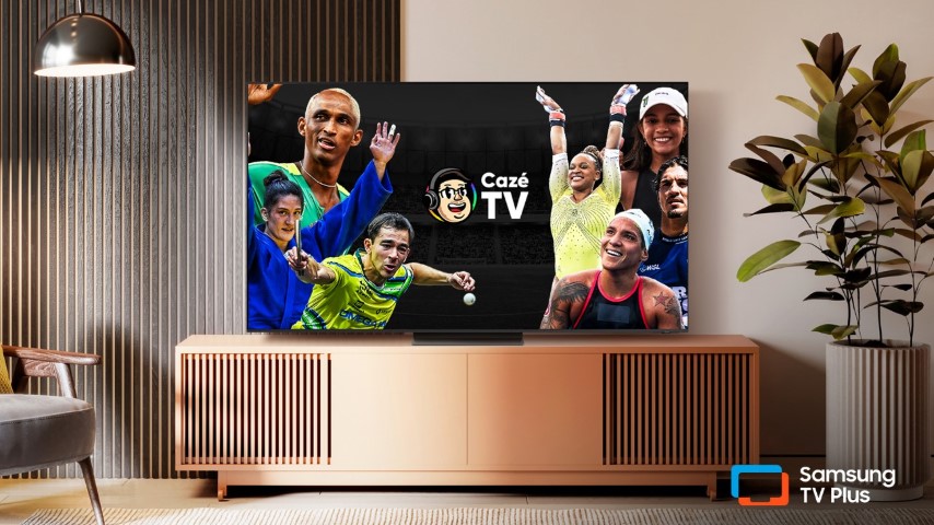 CazéTV no Samsung TV Plus é uma das emissoras oficiais dos Jogos Olímpicos de Paris 2024 CazéTV no Samsung TV Plus é uma das emissoras oficiais dos Jogos Olímpicos de Paris 2024
