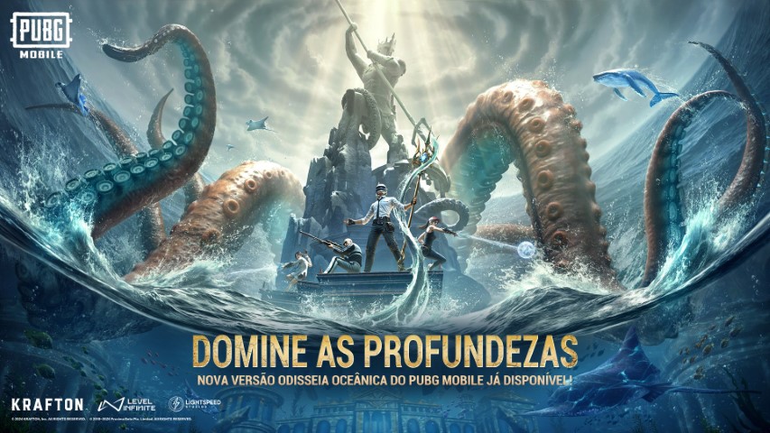 Mergulhe nas profundezas do oceano na Atualização da Versão 3.3 de PUBG MOBILE Mergulhe nas profundezas do oceano na Atualização da Versão 3.3 de PUBG MOBILE