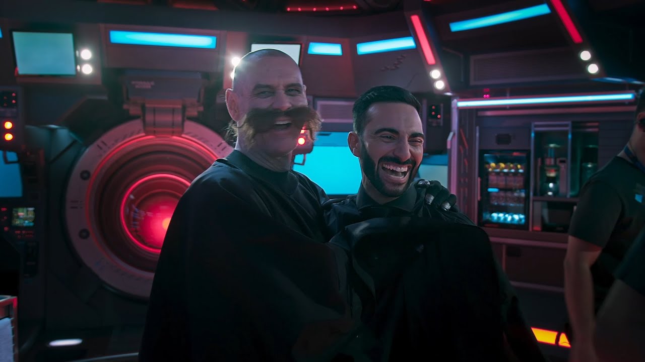 Transformação de Jim Carrey como Dr. Robotnik é destaque de novo vídeo de bastidores de 'Sonic 3: O Filme' Transformação de Jim Carrey como Dr. Robotnik é destaque de novo vídeo de bastidores de 'Sonic 3: O Filme'