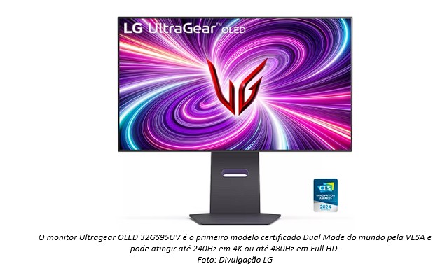 Novos monitores gamer LG UltraGear OLED redefinem segmento premium Novos monitores gamer LG UltraGear OLED redefinem segmento premium