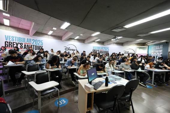 COM PROVA, COBERTURA DOS ATRASADOS E DIVULGAÇÃO DO PRIMEIRO LUGAR, DISNEY+ REALIZA VESTIBULAR GREY’S ANATOMY, EM SÃO PAULO, COM EVENTO EXCLUSIVO PARA FÃS COM PROVA, COBERTURA DOS ATRASADOS E DIVULGAÇÃO DO PRIMEIRO LUGAR, DISNEY+ REALIZA VESTIBULAR GREY’S ANATOMY, EM SÃO PAULO, COM EVENTO EXCLUSIVO PARA FÃS