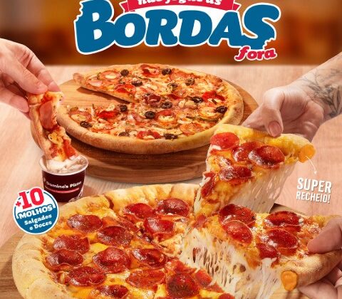 Campanha da Domino’s faz provocação bem-humorada e defende: não jogue a borda fora! Campanha da Domino’s faz provocação bem-humorada e defende: não jogue a borda fora!