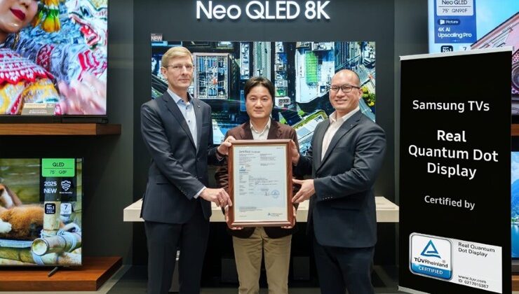 TVs QLED da Samsung recebem certificação "Real Quantum Dot Display" da TÜV Rheinland TVs QLED da Samsung recebem certificação "Real Quantum Dot Display" da TÜV Rheinland