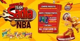 Promoção Team Sadia NBA sorteia viagem para o All-Star Game 2026
