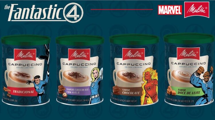 Melitta lança linha exclusiva de cappuccinos inspirada no filme “Quarteto Fantástico” Melitta lança linha exclusiva de cappuccinos inspirada no filme “Quarteto Fantástico”