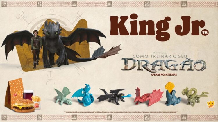 Fome de dragão? Personagens de Como Treinar o Seu Dragão aterrissam no Burger King® junto a estreia do filme nos cinemas Fome de dragão? Personagens de Como Treinar o Seu Dragão aterrissam no Burger King® junto a estreia do filme nos cinemas