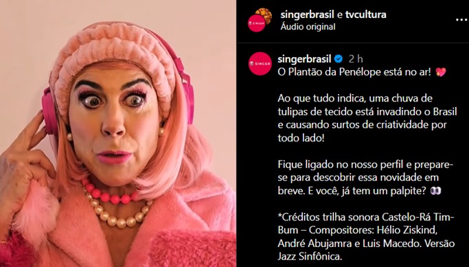 Influencer 60+ é aposta da Singer em campanha que reforça conexão com gerações Influencer 60+ é aposta da Singer em campanha que reforça conexão com gerações